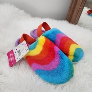 LUKEES by Muk-luks Women Adaline Slippers.  Indoor/Outdoor Sole.Rainbow …